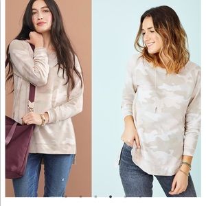 Stella Dot The Zip Pullover - camo